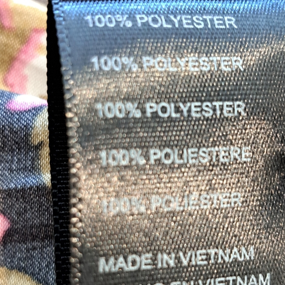 Anthropologie Silky Deep V-Neck Floral Print Tunic Top - Picture 14 of 16